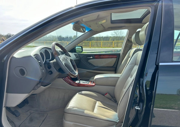 Lexus GS cena 42900 przebieg: 238000, rok produkcji 2001 z Babimost małe 704
